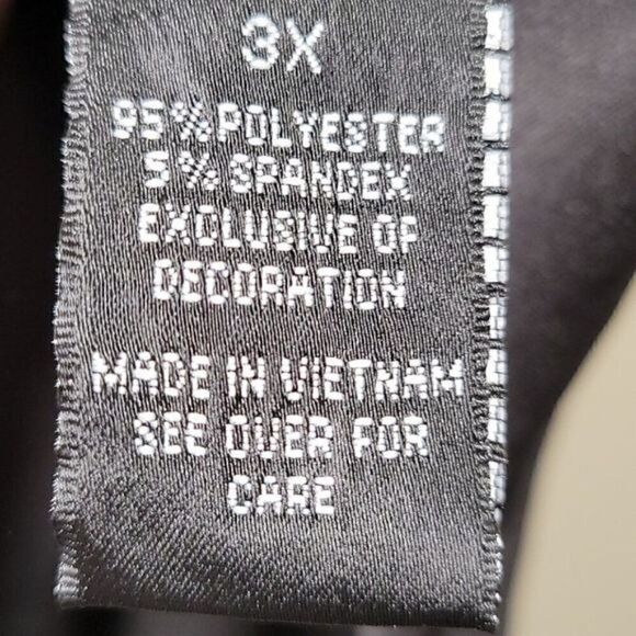 BCX Lace-Trim Off-the-Shoulder Dress Sz 3X - Picture 7 of 11